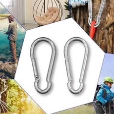 조은 스테인레스 비너 등산고리, 일반 6mm