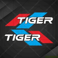 트라이엄프 타이거 스티커 오토바이 800 1200 스포츠 660 900 탱크 데칼 엠블럼, 09 실버