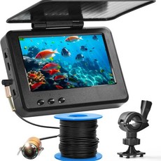 4.3인치 적외선 야간 어군탐지기 시각적 낚시 및 수중 HD 카메라를 관찰하는 물고기, 1)15M, 08 4.3in 15M Suitcase, 1) 15M