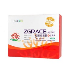 ZGRACE 姿沛 紅藻液態鈣 CPP/軟膠囊 MK-7強化配方, 1個, 100顆