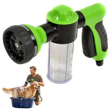 Jet Dog 야외 세차 Japard 캐논 비누 폼 블래스터 노즐 건 정원 호스에 연결되는 8가지 스프레이 설정 스프레이, [ 1612142 ] Jet Dog 야외 세차, Jap