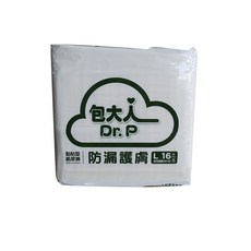 Dr. P 防漏護膚 L 16片, 1箱, 64個裝