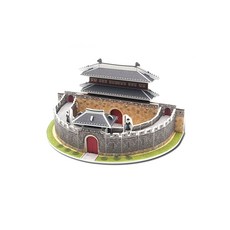 수원화성 팔달문 3D 입체퍼즐 사회 역사 조립 학습 교구 나무퍼즐 화홍문 가정용 교육용