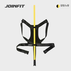 척주중립 보조 운동기구 데드연습 벨트 힙힌지 트레이닝, 1개, 1kg, 블랙 앤 옐로우