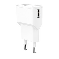 스피디 저전력 5V 1A USB QC 분리형 충전기, 1개, 화이트