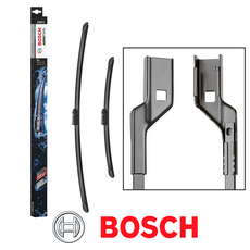 아우디 Q4 E트론 /2022.09~현재/ [F4] 40 45 보쉬 에어로트윈 와이퍼블레이드 윈도우브러쉬 세트 A027S, Q4 E트론 40 /2022.09~현재/