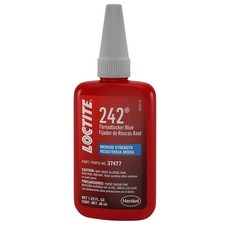 록타이트 242 쓰레드라커 36ml 1팩 LOCTITE 242 Automotive Blue Threadlocker - Medium-Strength Thread
