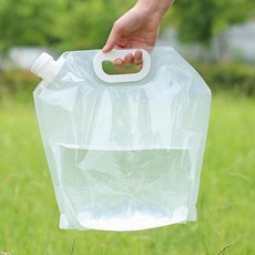 접이식 캠핑 물통, 5L, 1개