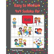Easy to Medium 4x4 Sudoku for Kids Paperback, Porto O, English, 9781716367946