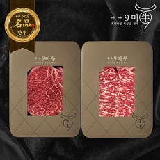 [구미우] 1++9등급 한우 안심 250g+채끝살 250g 구이용 냉장, 단품, 단품