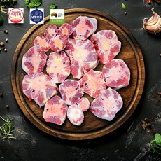 [세자매미트/당일발송] 호주산 소꼬리 알꼬리 찜 탕 전골용 1kg, 1개