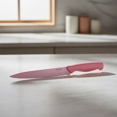 더가 항균 주방용 칼 나이프, 핑크, 1개