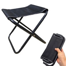 접이식 휴대용 미니의자+파우치 접이식의자 간이의자 보조의자 등산의자 캠핑의자