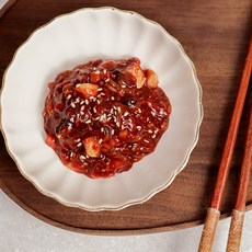 자연순수 국내산 프리미엄 저염 꼴뚜기젓 매일 먹기 좋은 담백한 밥반찬, 1개, 500g