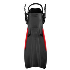 游龍潛水 AROPEC TURBINE 調整式蛙鞋 潛水橡膠蛙鞋, 黑/紅,L