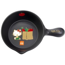 SUZUKI 三麗鷗 四日市萬古燒 Hello Kitty 土鍋 砂鍋 含把手 0.6升, 1個