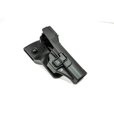 戰術快拔手槍套 腿掛式 適用於多種手槍, 黑色, 1個