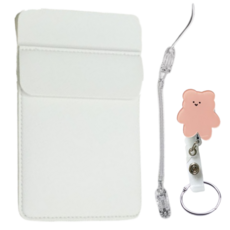 요즘일상 간호사 용품 널스 포켓 필통 주머니, 1개, 크림 아이보리