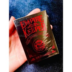 808 魔術道具店 Empire Keeper 鑽石黑龍牌 紅色鑽石光 黑邊烤色, 1個
