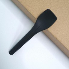 다용도 스푼 크레스티드게코 가고일 피딩 지렙 코미코 먹이 수염 파충류, 1개, 블랙 200개 독립 포장