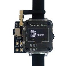 Deauther Watch V4S / V4S-IR（Deauthe&Bad USB）ESp8266+Atmega32u4 1000mAh