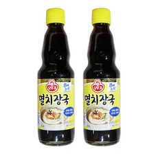 오뚜기 멸치장국 360ml 2개 국 탕 찌개 멸치육수