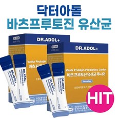 닥터아돌 BL 유산균 키즈/ 어린이장건강 요구르트맛 안전포장, 닥터아돌 BL 유산균 키즈 어린이, 2박스, 60g
