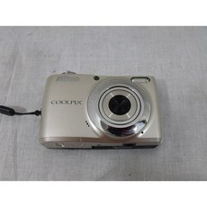니콘 COOLPIX L24 14MP 디지털 카메라 3.6배 니코 광학 줌 렌즈 및 3인치 LCD(블랙) (구 모델), Silver