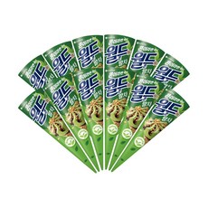 말차 월드콘 아이스크림, 12개, 160ml