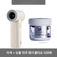 시노 미니드라이기 접이식 미용실 저소음 여행용 헤어, 1개, 화이트+눈물티슈 120장