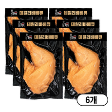 [데일리바베큐] 훈제닭다리, 6개, 180g