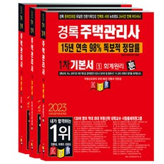 kyungrok 2023 住宅管理師 第一次基本書套書 全3冊