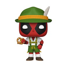 FUNKO POP #1341 Marvel Deadpool 啤酒褲裝 死侍模型 收藏擺件, 1個