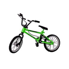 원격 제어 자동차 모델 금속 서스펜션, 1개, 17. green bicycle
