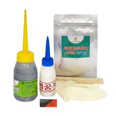 셀프줄눈마켓 바닥용 타일줄눈코팅제 딥그레이 세트 100g, 1세트