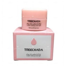shily shily 「開立發票」泰國 TREECHADA 素顏霜8G 裸妝神器 遮瑕 保濕補水 妝前提亮 隔離, 雪白, 1個