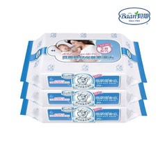 貝恩 Baan 嬰兒保養柔濕巾 80抽/20抽 臉口鼻適用, 1個, 20抽3入（超取上限24包）