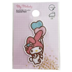 산리오 마이멜로디 컬러풀 풍선 미니 스티커 와펜