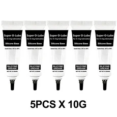 3/5/10pcs 10g 실리콘 그리스 윤활제 홈 개선 하드웨어 방수 슈퍼 O-lube O 커피 머신 윤활, 01 빠른, 02 5 pcs