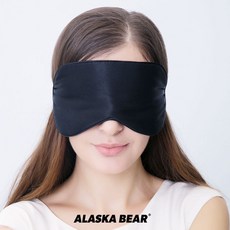 (정품) 알래스카베어 실크 수면안대 입체 3D[WDE480A]