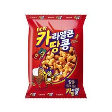 크라운 카라멜콘 땅콩72g x16(1박스), 크라운 카라멜콘 땅콩 72gx16개(1박스), 72g, 16개
