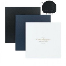 DUGNMARKT 유선 무선 결혼식 웨딩 돌잔치 플랫 합지 방명록 S, 1개, 유선화이트(No4145)