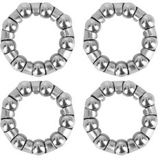 엑스 오토하우스 4개 세트 295mm x 9 볼 베어링 케이지 크랭크 미드 액슬 휠 리테이너 자전거용