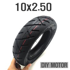 전동킥보드 10인치 타이어 10x2.50 샤오미 미지아 나인봇 m365 공용, 전킥타이어10x2, 1개