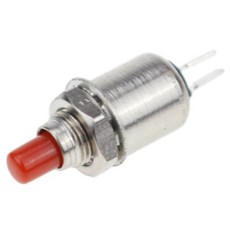 용수철 리턴 순간 마이크로 푸시 단추 스위치 10 개 5mm 0.5A 125VAC DS-402, 02 Black