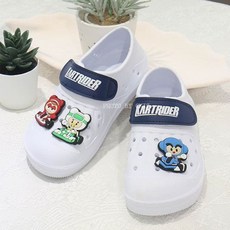카트라이더 EVA 어린이실내화 슬리퍼 학교슬리퍼