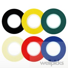 웰픽스 라인테이프 1.5mm, 녹색, 1개