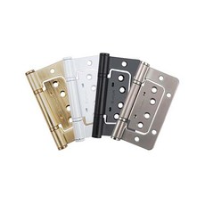 방문용 문틈 도어 무타공 고정 이지 경첩, 2)이지경첩/백색