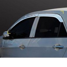 모닝 썬바이저 크롬 선바이저 창문 윈도우 빗물받이 모닝선바이저 모닝썬바이저 모닝썬바이져 모닝크롬썬바이져 모닝햇빛가리개 모닝차량용품 모닝빗물받이+글로벌커머스랩벌Shop, (2011) 크롬윈도우