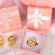 핑크반지 돌반지 선물 포장 반지 케이스 답례품